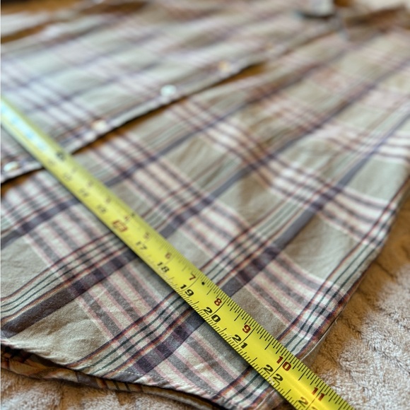 Y2K Calvin Klein Plaid Button-Down - Picture 5 of 13